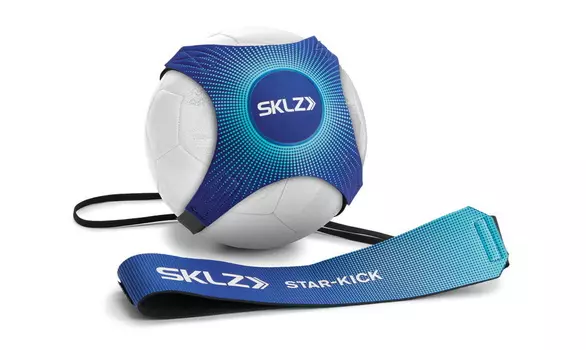 Тренажер для отработки ударов SKLZ Star-Kick Metallic Blu