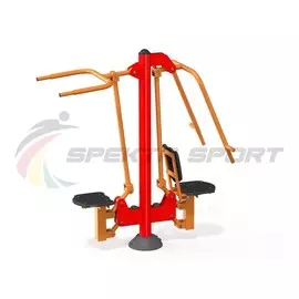 Тренажер уличный детский Подтягивание + Жим Spektr Sport ТДС-229