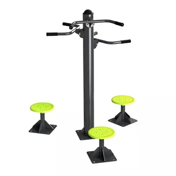 Тренажер уличный Твистер стоя (тройной) ZSO Smart-1004