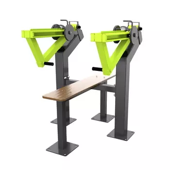 Тренажер Жим лежа с переменной нагрузкой Zavodsporta Power-1800