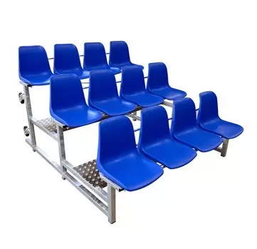 Трибуна трехрядная Hercules мобильная (на 12 мест) 5484