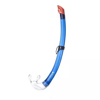 Трубка плавательная Salvas Flash Sr Snorkel DA302C0BBSTS синий