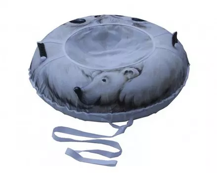 Тюбинг 110см Белый медведь