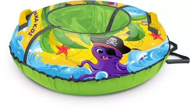 Тюбинг d85см Ника с автокамерой, ТБ3К-85/О Остров Nika kids