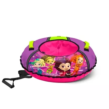 Тюбинг d90см (Чехол 95см), с камерой Ника ТБ1 Сказочный патруль ТБ1-90/СП фиолетовый