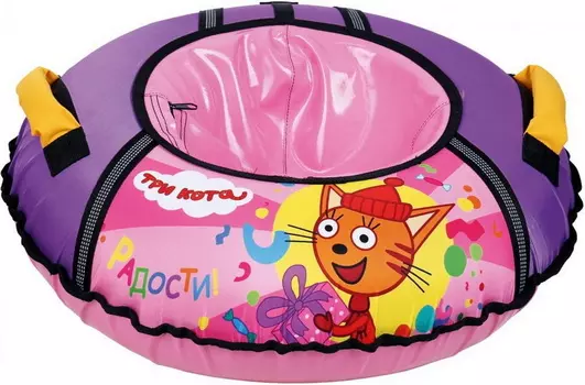 Тюбинг Ника ТБ1 70см Три Кота Розовый ТБ1-70/ТК