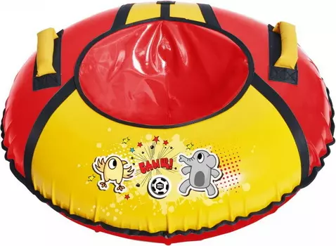 Тюбинг Ника ТБ1КР, 70см Футболисты Красный/Желтый ТБ1КР-70/Ф2