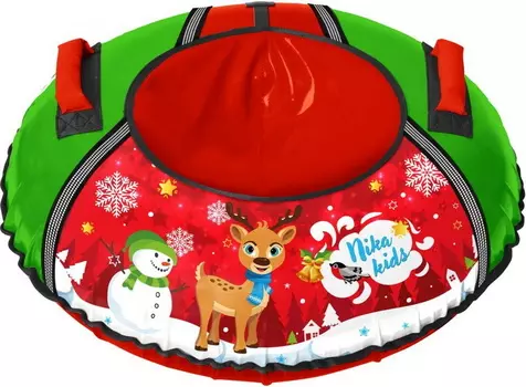 Тюбинг Ника ТБ1КР, 70см Олененок Красный/Зеленый ТБ1КР-70/О2