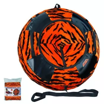 Тюбинг V76 Меховой Тигр, с сиденьем, оптимальный, d-95см