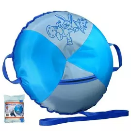 Тюбинг V76 Стандарт Новогодний, с сиденьем, мини, d-65см