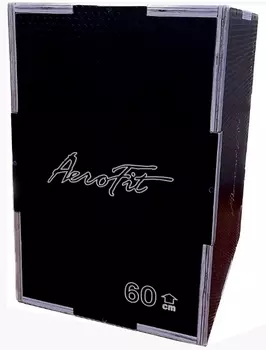 Тумба для запрыгивания Плиобокс 50х60х75см Aerofit AFPBB-L черный