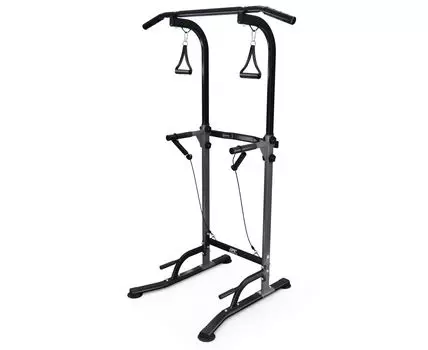 Турник-брусья DFC G007G серый