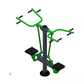 Уличный тренажер взрослый Подтягивание для двоих Spektr Sport ТС 243