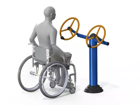 Уличный тренажер взрослый Рули Spektr Sport ТС 162