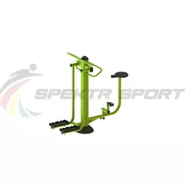 Уличный тренажер взрослый Шпагат + Велосипед для двоих Spektr Sport ТС 211