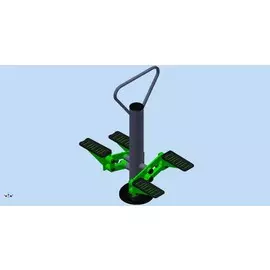 Уличный тренажер взрослый Степ для двоих Spektr Sport ТС 244