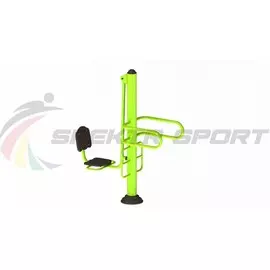 Уличный тренажер взрослый Жим ногами+Брусья для двоих Spektr Sport ТС 206