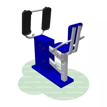 Уличный тренажер жим ногами Romana СО-3.1.65.01