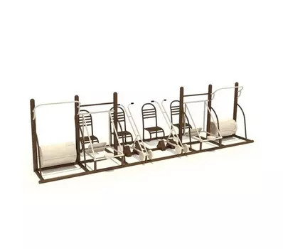 Уличный тренажёрный комплекс Hercules УТК-003