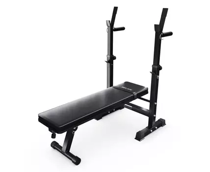 Усиленная скамья со стойками под штангу DFC MELKIN MKBP01