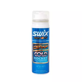 Ускоритель Swix Cera F Rocket Cold FC6AC (спрей, 100% фторуглерод) (+2°С -10°С) 70 ml.