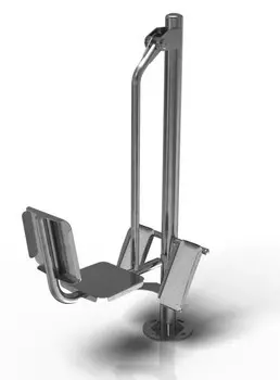 УТЭ-Z-008 Жим ногами из нержавеющей стали Hercules 33557