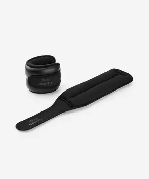 Утяжелители 1,5кг Star Fit WT-701 черный