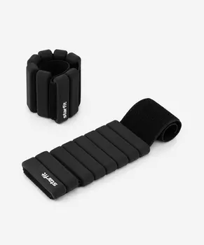 Утяжелители силиконовые, 1кг Star Fit WT-601 черный