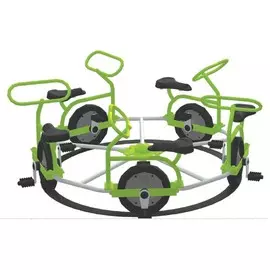 Велокарусель Самокат Hercules 3619