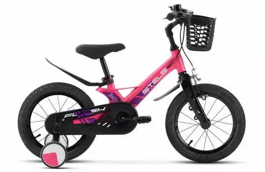 Велосипед 14 quot; Stels Flash KR Z010 LU098867 Розовый 2024