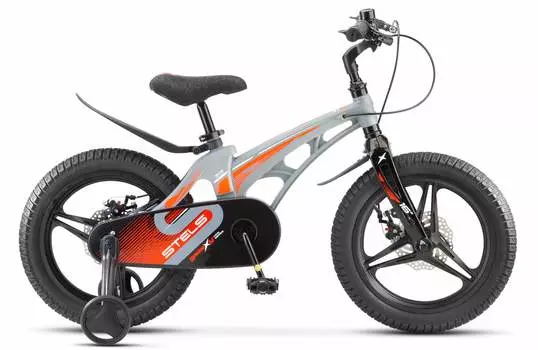 Велосипед 16 quot; Stels Galaxy Pro V010 (литые диски) LU098204 Серый 2024