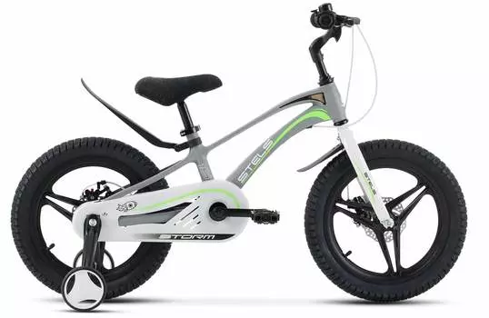 Велосипед 16 quot; Stels Storm MD Z010 LU098246 Серый 2024