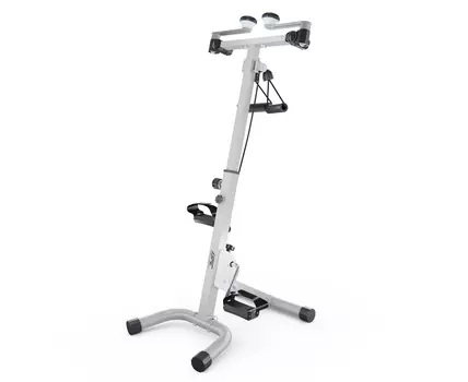 Велотренажер двойной для рук и ног DFC dual bike B815G серый