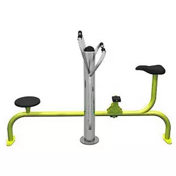 Велотренажер и Твистер стоя Hercules ТОС-0221