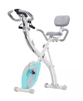 Велотренажер X-Bike DFC DavCreator DV995019B03 бело-голубой