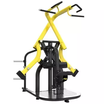 Верхняя тяга на свободных весах Protrain PP291 черный с красными частями