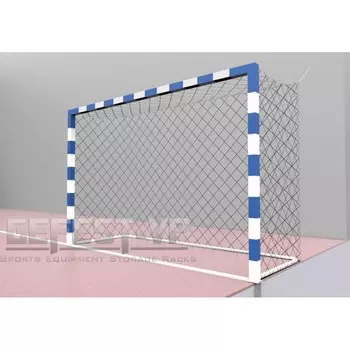 Ворота для мини-футбола, стальные, в стаканах Gefest СС-381 (300x200) пара
