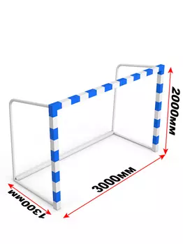 Ворота минифутбольные/гандбольные с противовесом Glav 7.106 шт