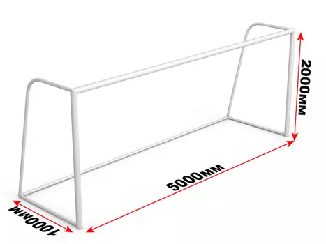 Ворота юниорские тренировочные пляжные Glav 15.103 шт