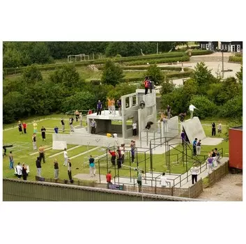 Высотная площадка для паркура (1000 кв.м.) Hercules 4446