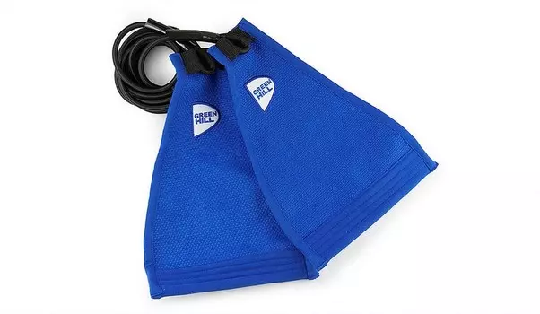 Захват резиновый тренировочный для дзюдо (2м) Green Hill JGT-10362 синий