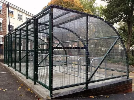 Закрывающаяся велопарковка Парус-2 Hercules 4169