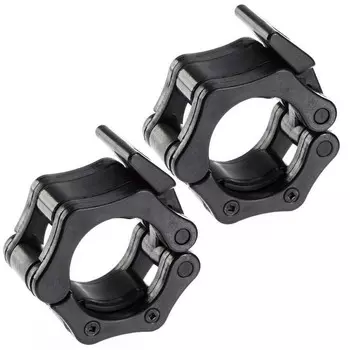 Замки для олимпийского грифа PRO-1 LOCK-JAW пластик d50 мм CX-1 пара
