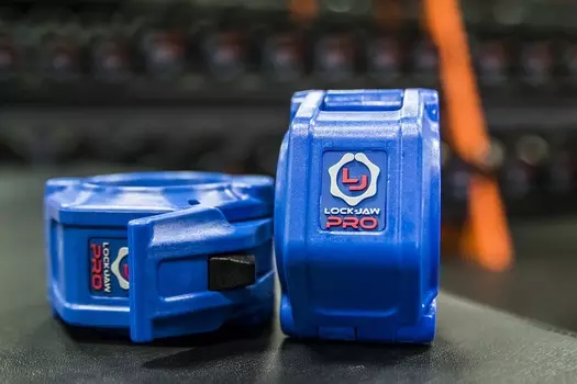 Пластиковые замки, синие, пара