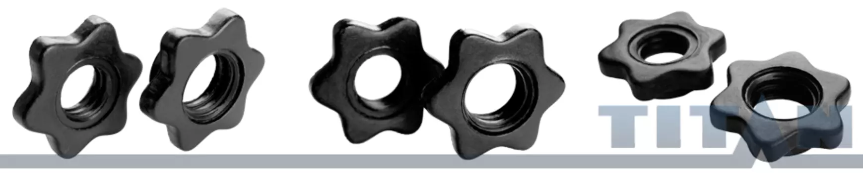 Замок-гайка на гриф 25 мм Titan