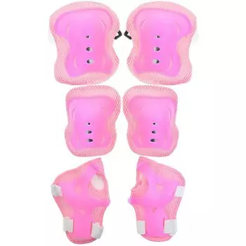 Защита для роликов детская Sportex D023-L Розовый