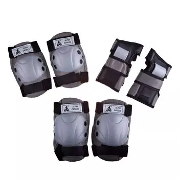 Защита для роллеров Alpha Caprice 104B Grey