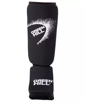 Защита голень-стопа Green Hill SIC-6131 х/б черный