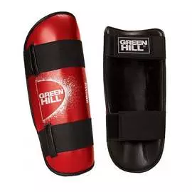Защита голени Green Hill Panther SPP-2124, к/з, красный