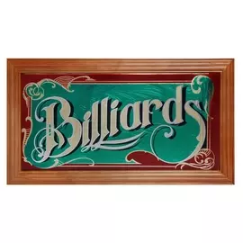 Зеркальное панно Billiards 69x38см